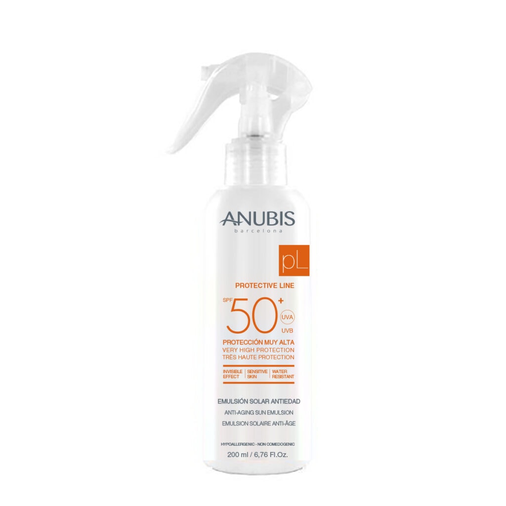Sun Emulsion Spray SPF 50+ 200ml / Sonnenschutzspray für Gesicht und Körper «AQUA» LSF 50+ 200ml