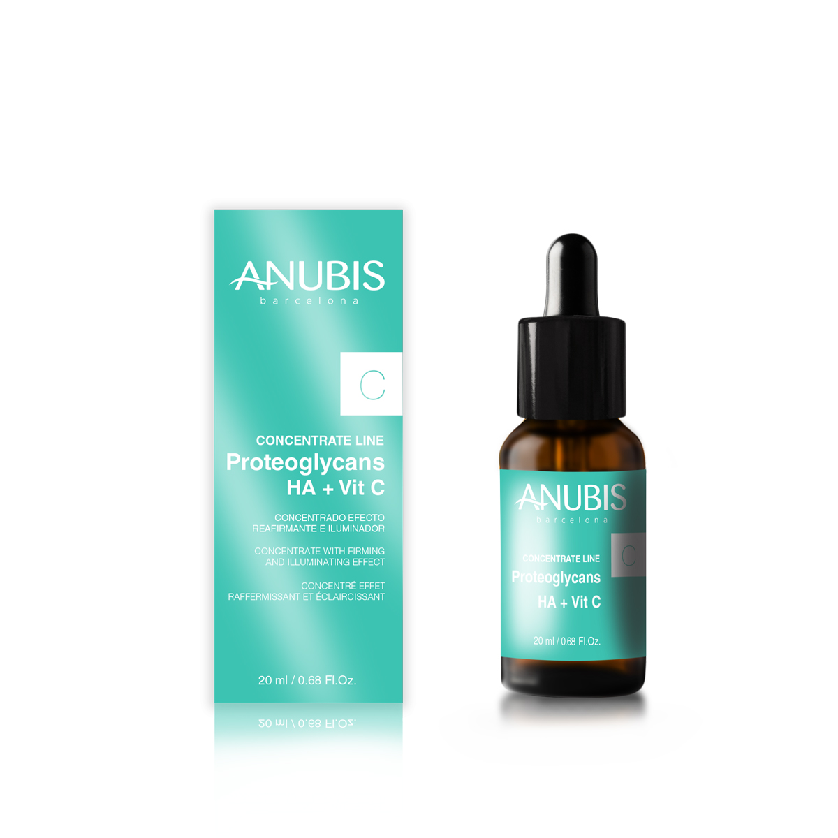 Proteoglycans HA + Vit C / Proteoglykan-Konzentrat mit Hyaluronsäure und Vitamin C 20ml