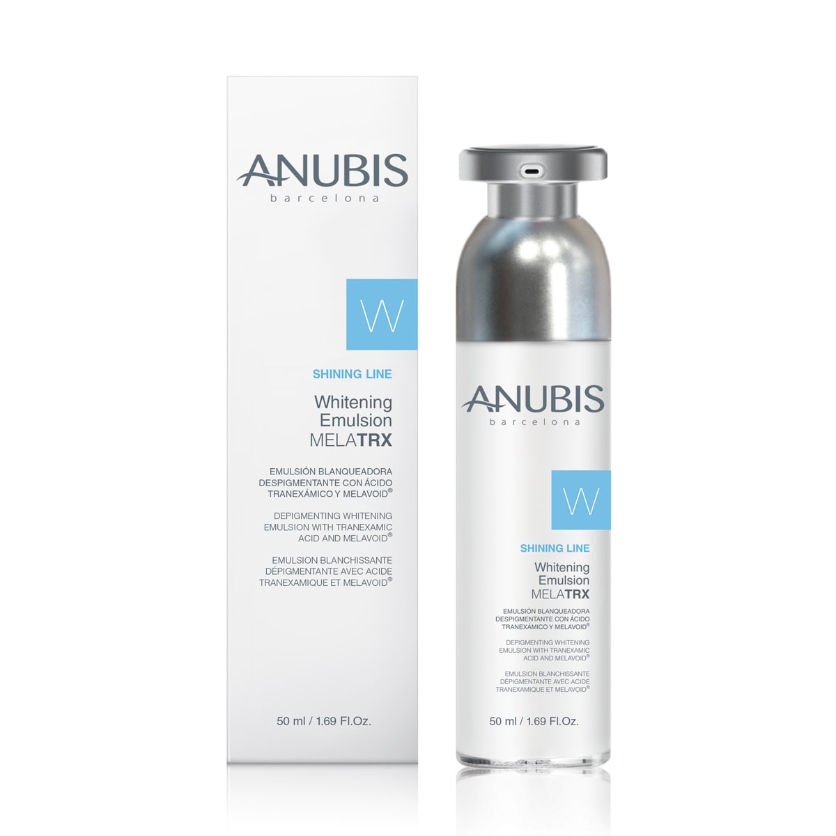 Shining Line Whitening Emulsion MELA TRX / Intensiv Aufhellende Emulsion MELA TRX