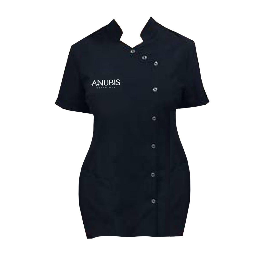 Schwarze Spa-Jacke Anubis Barcelona M